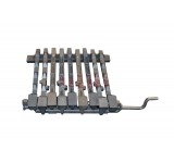 Parkray (FULL SET) of 99 C's Fire Bars - 9 x Cast Iron Bars (5x 130082 & 4x 130081)